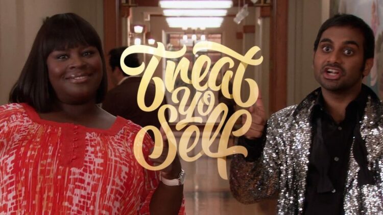 Treat Yo Self on Valentine's Day 1 treat yo self meme from parks and recreation