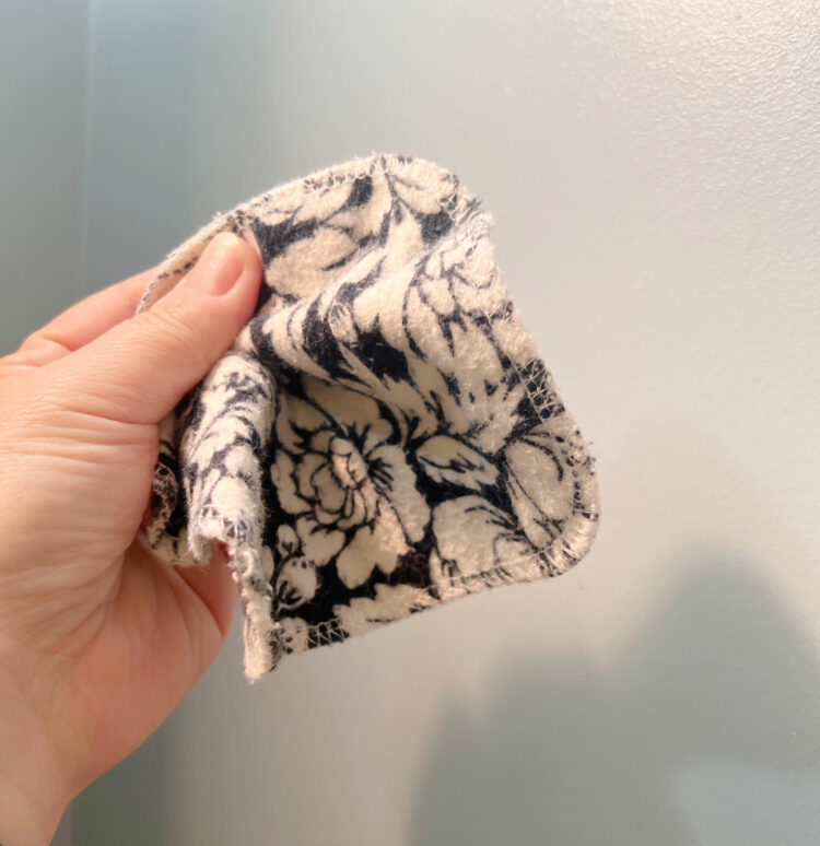 Flannel cotton wipes
