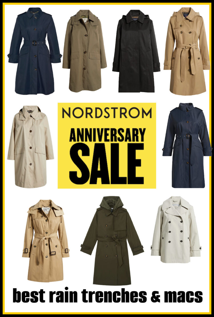 nordstrom anniversary sale best outerwear buys trench coats