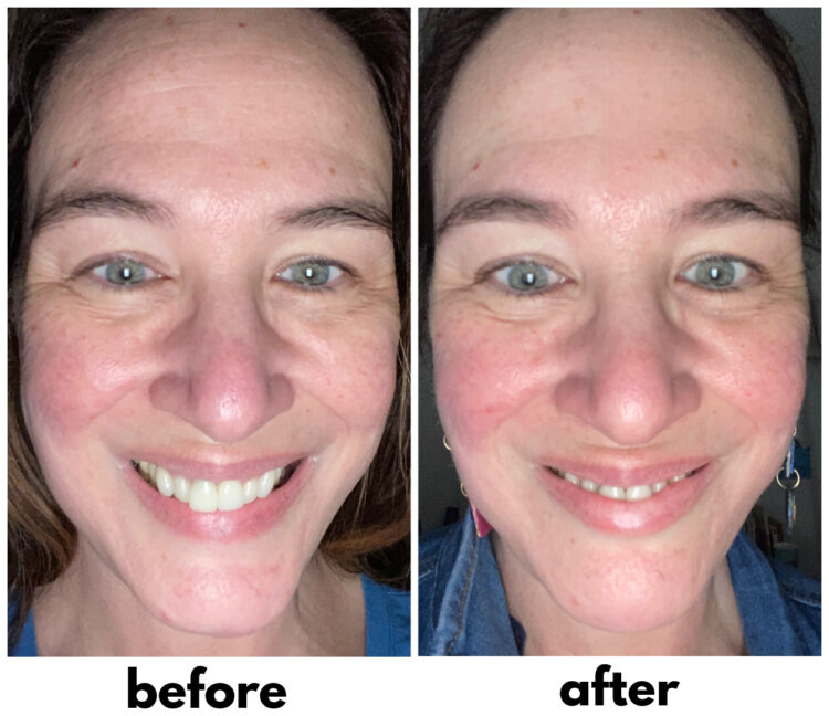 trinny london skincare review over 40 skin before and after