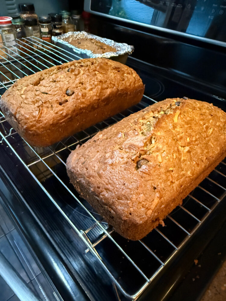 bread made in caraway bakeware